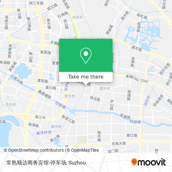 常熟顺达商务宾馆-停车场 map