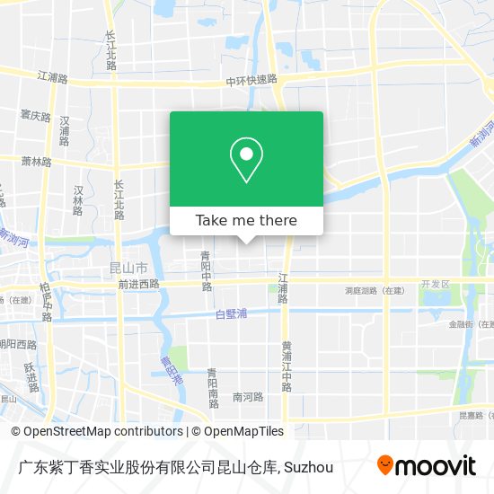 广东紫丁香实业股份有限公司昆山仓库 map