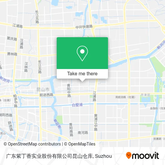 广东紫丁香实业股份有限公司昆山仓库 map