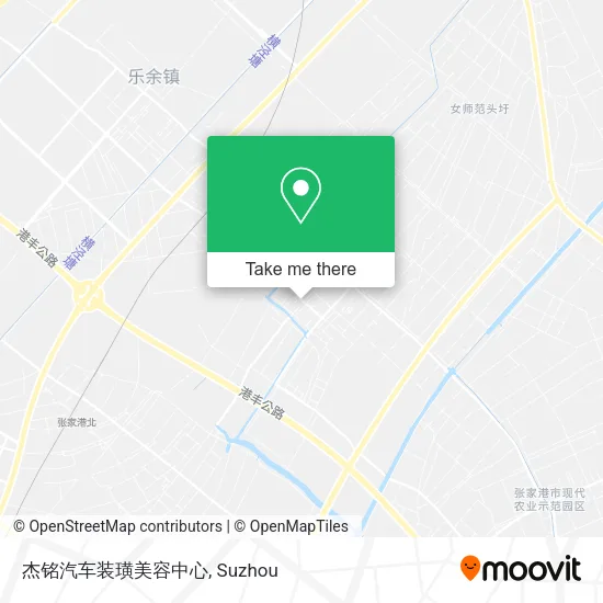 杰铭汽车装璜美容中心 map