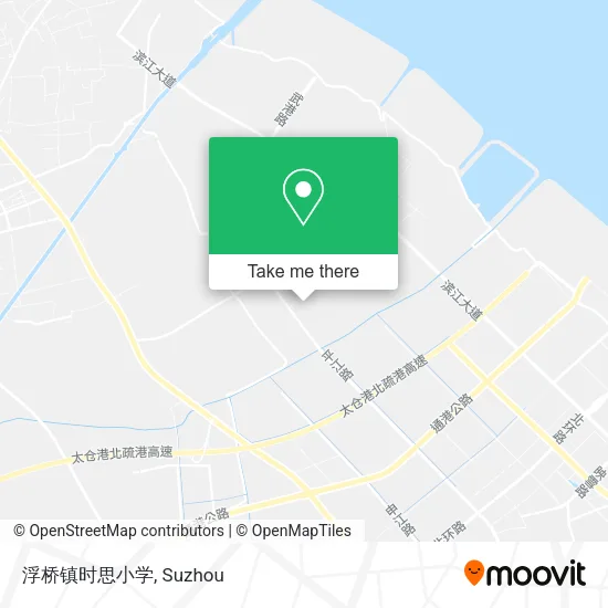 浮桥镇时思小学 map
