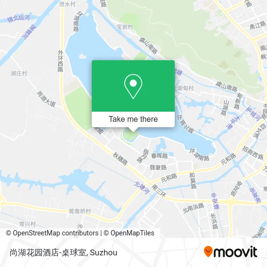 尚湖花园酒店-桌球室 map