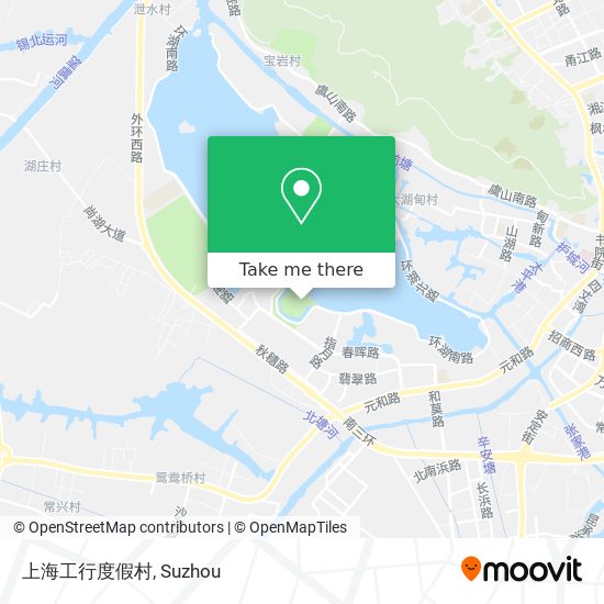 上海工行度假村 map