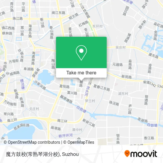 魔方鼓校(常熟琴湖分校) map