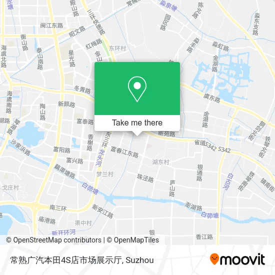 常熟广汽本田4S店市场展示厅 map