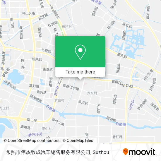 常熟市伟杰致成汽车销售服务有限公司 map