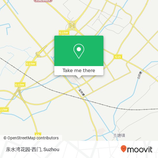 亲水湾花园-西门 map