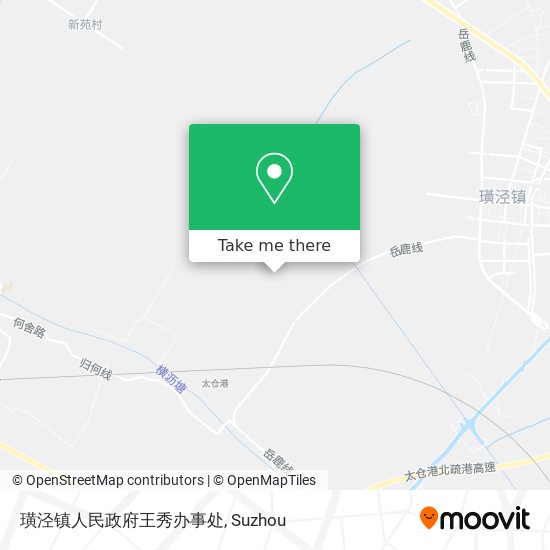 璜泾镇人民政府王秀办事处 map