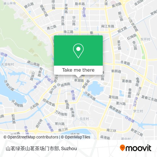 山茗绿茶山茗茶场门市部 map