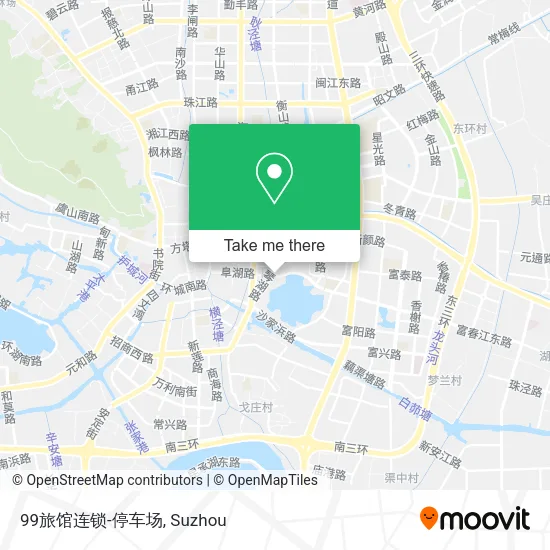 99旅馆连锁-停车场 map