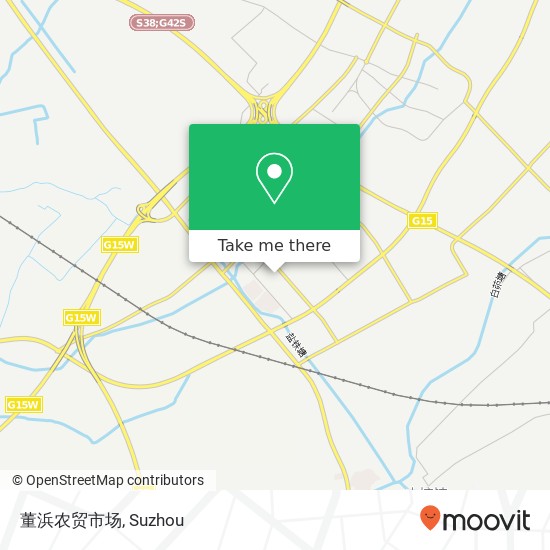 董浜农贸市场 map