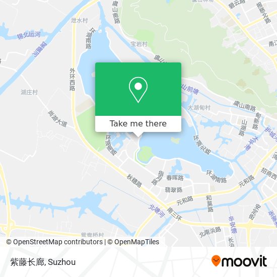 紫藤长廊 map