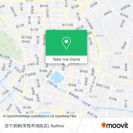 苏宁易购(常熟琴湖路店) map