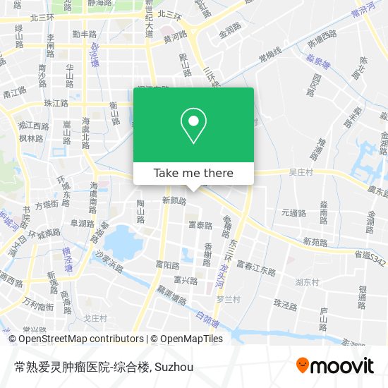常熟爱灵肿瘤医院-综合楼 map