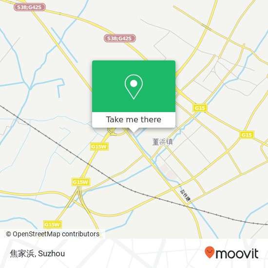 焦家浜 map