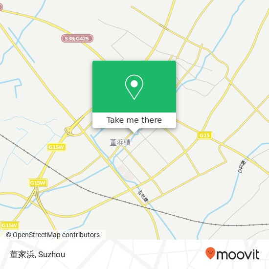 董家浜 map