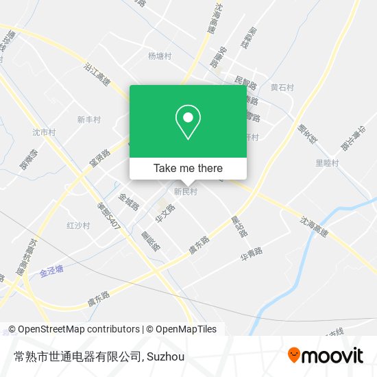常熟市世通电器有限公司 map
