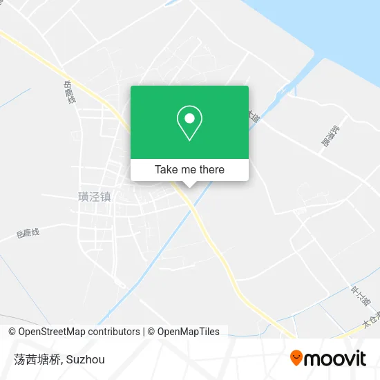 荡茜塘桥 map