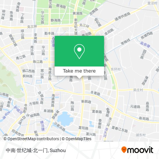 中南·世纪城-北一门 map