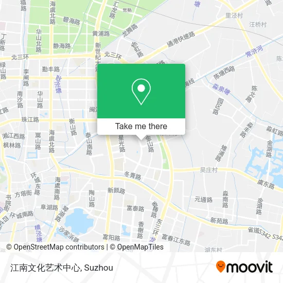 江南文化艺术中心 map