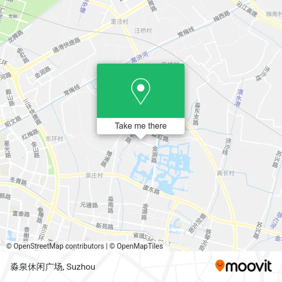 淼泉休闲广场 map