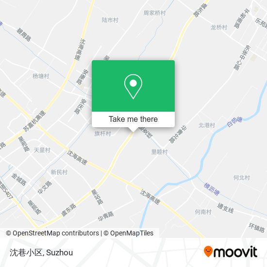 沈巷小区 map