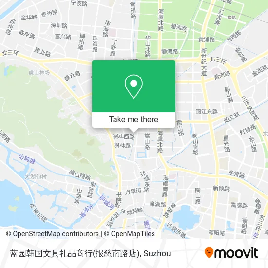 蓝园韩国文具礼品商行(报慈南路店) map