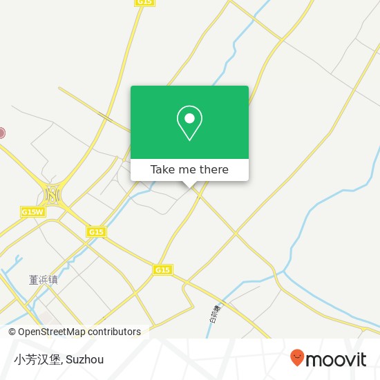 小芳汉堡 map