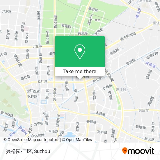 兴裕园-二区 map