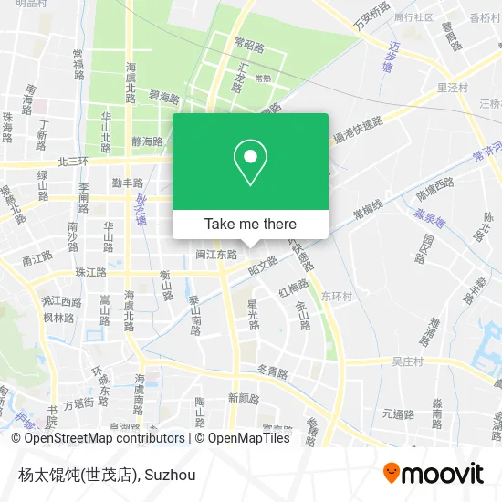 杨太馄饨(世茂店) map