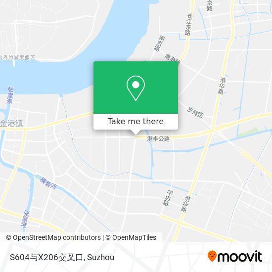 S604与X206交叉口 map
