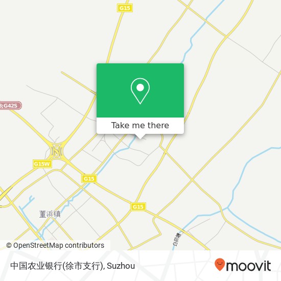 中国农业银行(徐市支行) map