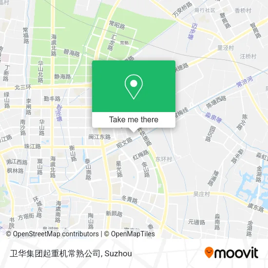 卫华集团起重机常熟公司 map