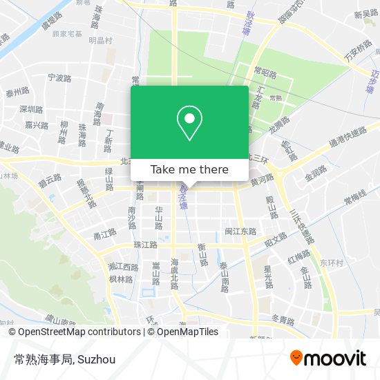 常熟海事局 map