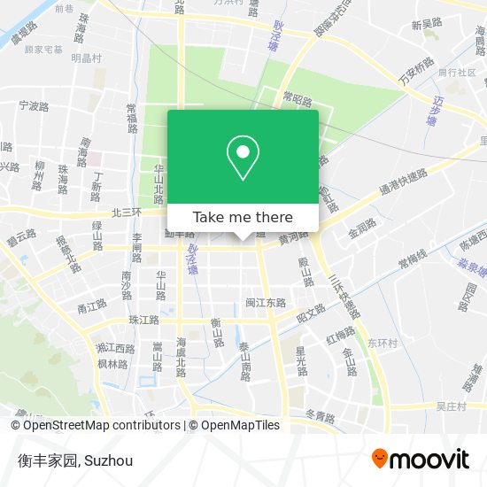 衡丰家园 map