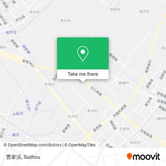 曹家浜 map