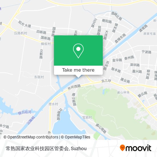常熟国家农业科技园区管委会 map