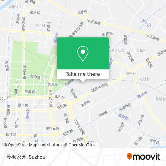 晨枫家园 map