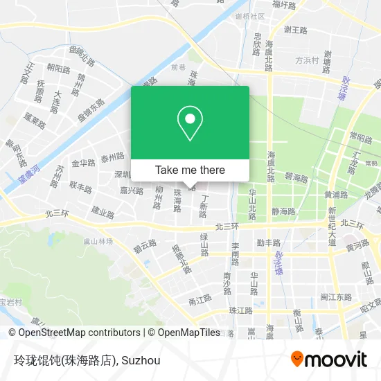 玲珑馄饨(珠海路店) map
