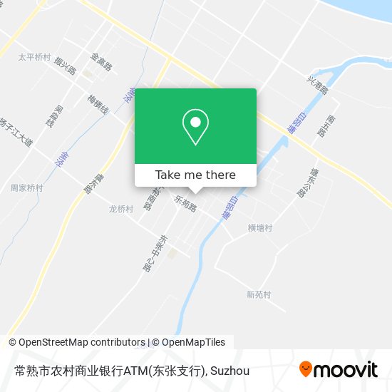 常熟市农村商业银行ATM(东张支行) map