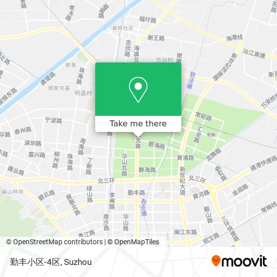 勤丰小区-4区 map