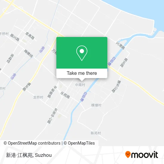 新港·江枫苑 map