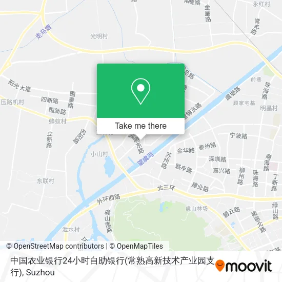 中国农业银行24小时自助银行(常熟高新技术产业园支行) map