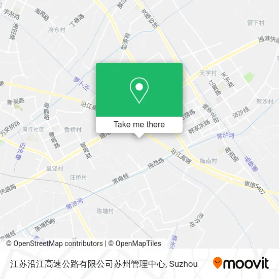 江苏沿江高速公路有限公司苏州管理中心 map