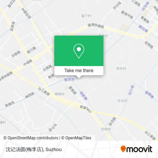 沈记汤圆(梅李店) map