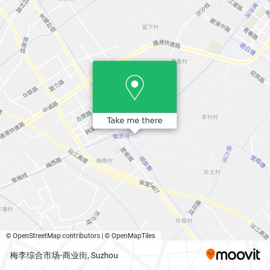 梅李综合市场-商业街 map