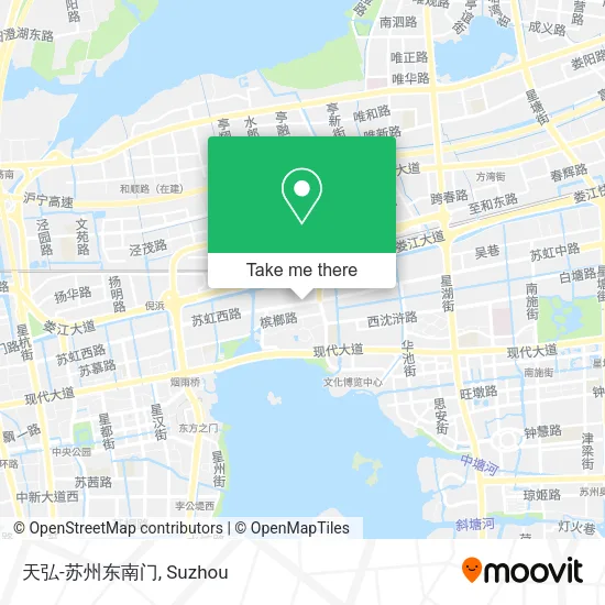 天弘-苏州东南门 map