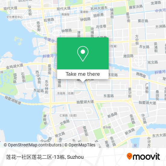 莲花一社区莲花二区-13栋 map