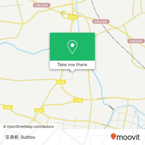 安康桥 map