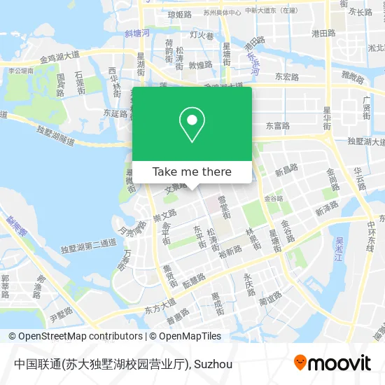 中国联通(苏大独墅湖校园营业厅) map